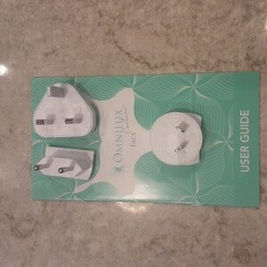 OMNILUX LED mask European electrical adapters (3)